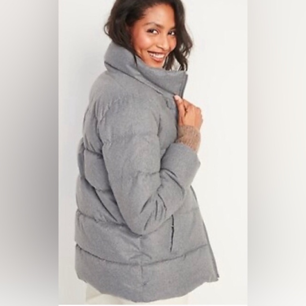 OLD NAVY Fleece Lined Quilted Puffer Coat Size XS
